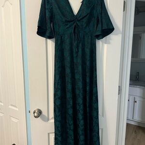 Fore floral dress long maxi